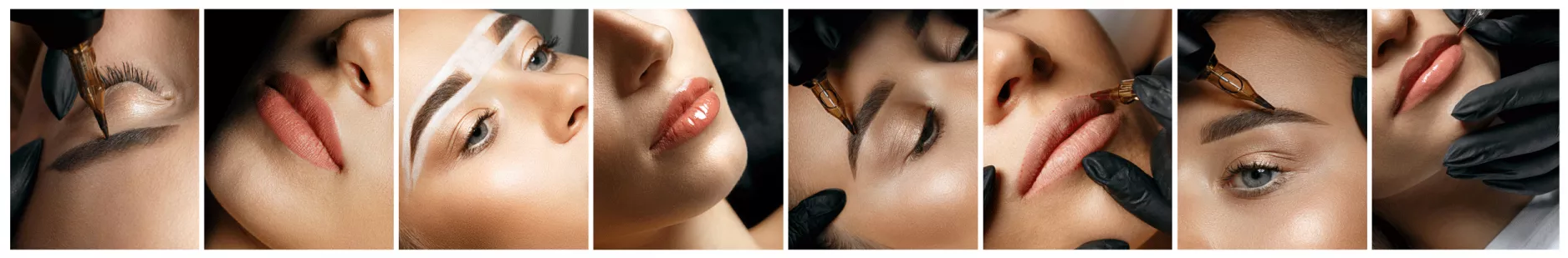 Beispiele für Permanent Make-Up im Schönheitsinstitut Michaela Friedek